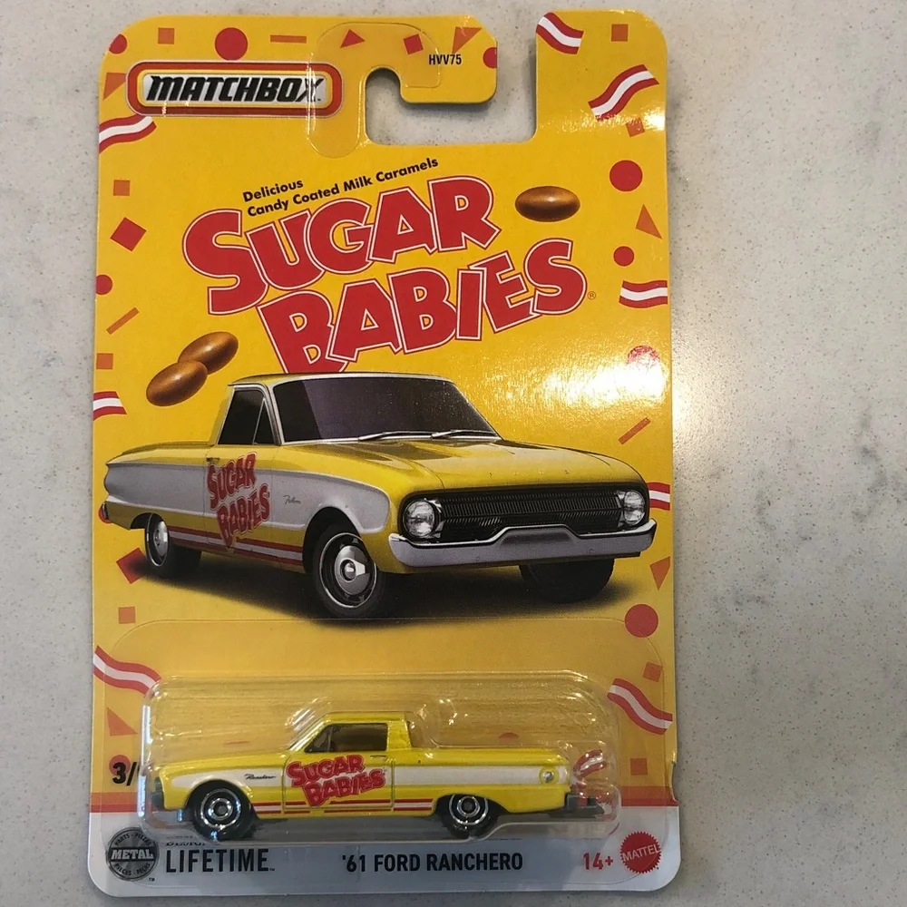Mattel Matchbox '61 Ford Ranchero - Bright Yellow